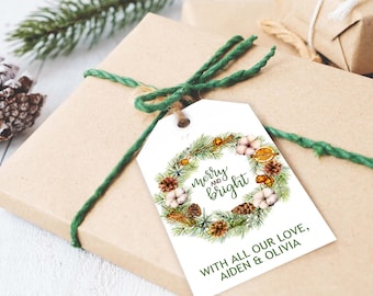 Christmas Gift Tags (Customize & Print)