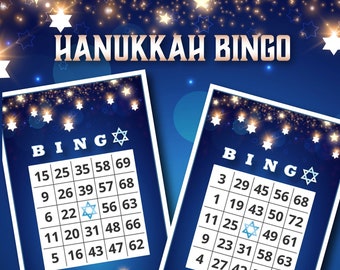 HANNUKAH BINGO (Printable Game)