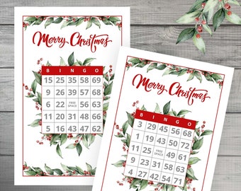 Christmas Bingo (Printable Game)