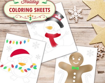 Holiday Coloring Game (Digital Download)