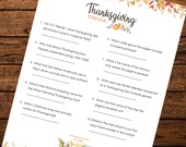 Thanksgiving Trivia