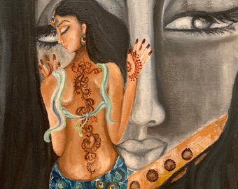 Fine Art Print Flöte Der Liebe
