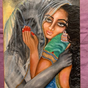 Fine Art Print Lovers Embracing