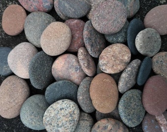 40 Beach Stones for Sale Sea Stones Baltic Beach Treasures