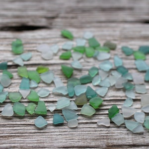 Super Tiny Sea Glass Mix Bulk Sea Glass 70 pcs