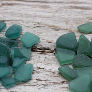 Dark Teal - Emerald - Forest Green Tiny Sea Glass Bulk