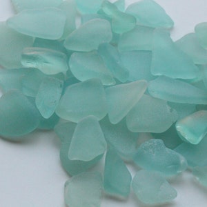 Tiny Light Blue Sea Glass Bulk