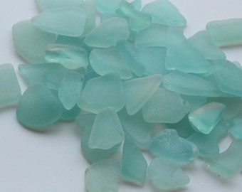Tiny Light Blue Sea Glass Bulk