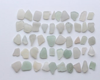 Off White Tiny Sea Glass Dirty White Tiny Sea Glass Cream White Tiny Sea Glass Bulk