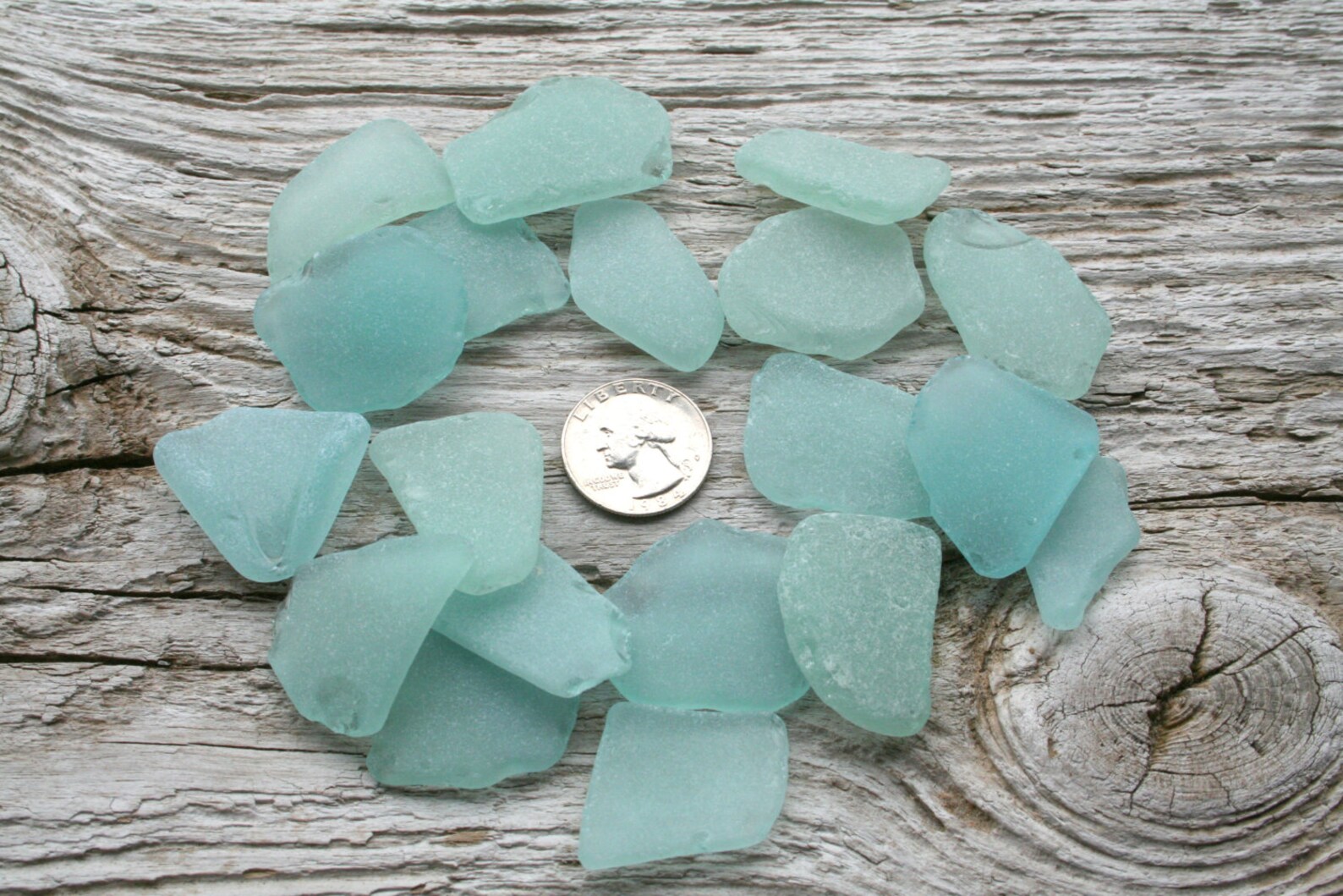 Light Blue MEDIUM Sea Glass Bulk Beach Glass Bulk Wedding Etsy