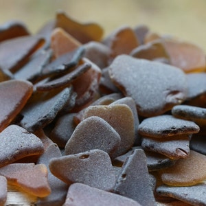 Bulk Sea Glass For Sale Brown Sea Glass Brown Beach Glass SMALL