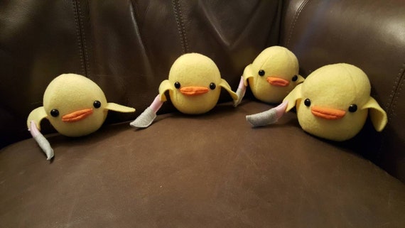 knife duck plush