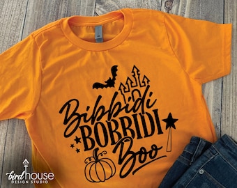 Bibbidi Bobbidi Boo Bash Shirt, Cute Disney Not So Scary Halloween Party Tee, Any Color or style T-Shirt, Funny Matching Group Shirts, Fall