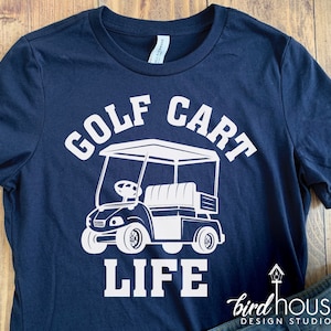 Golf Cart Life Shirt, Funny Graphic Tee for dads, Any Color, Gift for Fathers Day, Dad This is How we roll, Camping, Beach life, camper