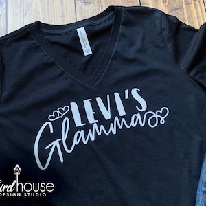 Personalized Glamma Shirt, Cute Gift for Grandma, Mom, Mother&#39;s Day