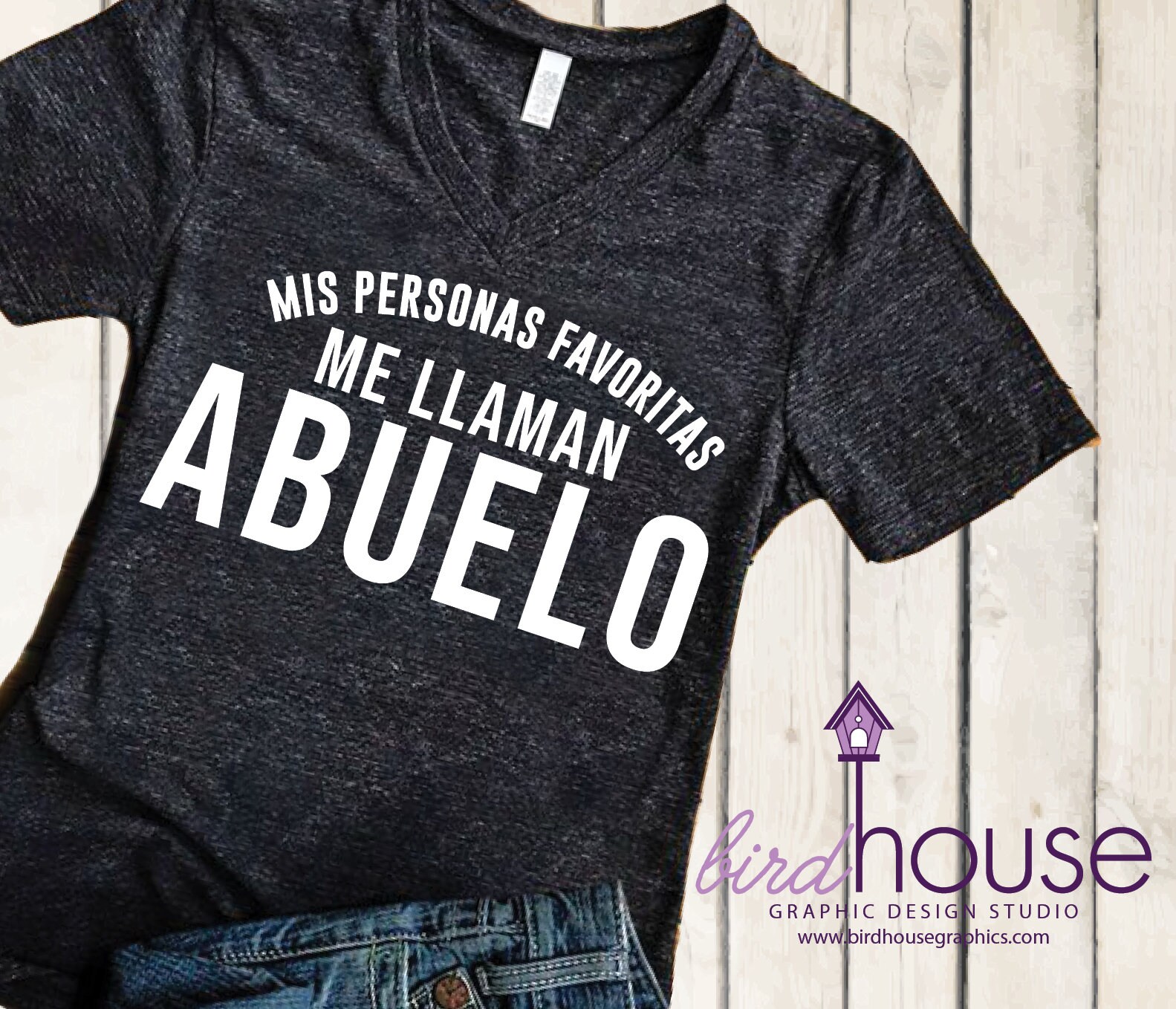 ABUELO Shirt Mis Personas Favoritas Me Llaman Abuelo Tshirt 