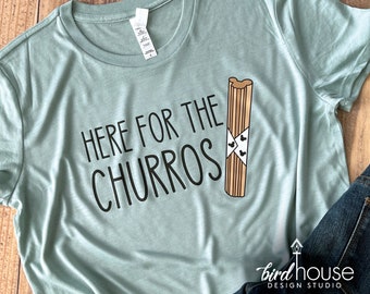 Just here for the Disney Churros Shirt, Cute Mickey Snacks Graphic Tee, Any color or Shirt Style, Snacking around the world, Parks