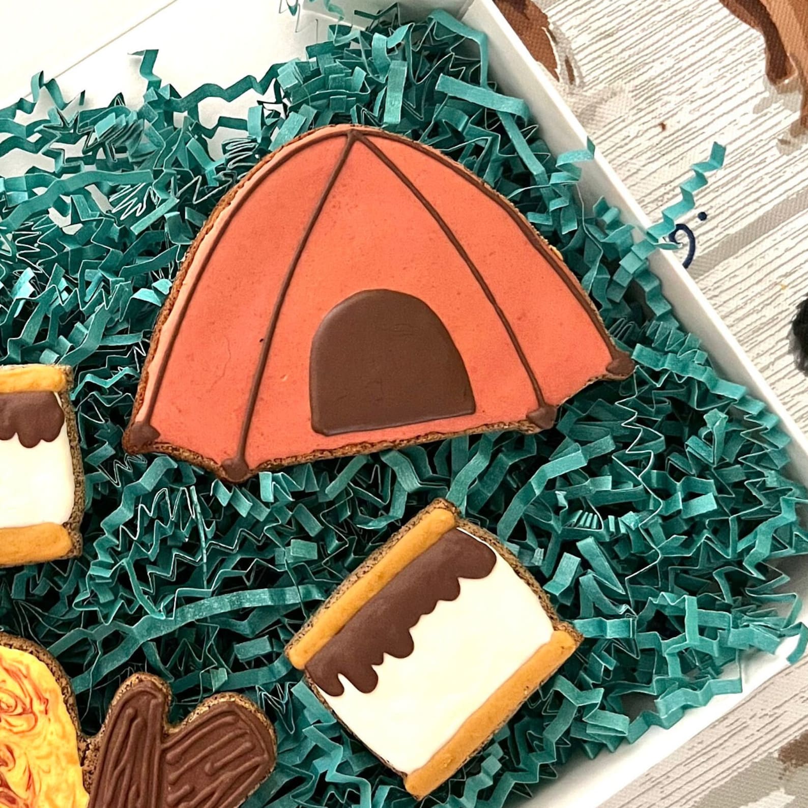 Dog Treat Set/ Birthday Dog Biscuits/ Decorated Dog Treats/ Etsy