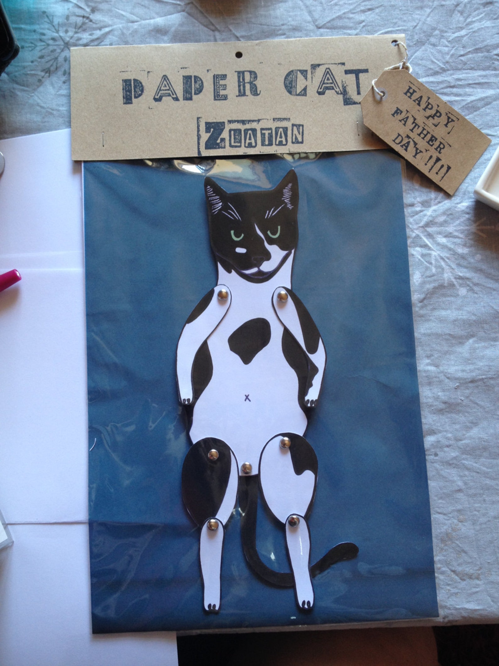 Portrait Personalized Paper Doll Dog/catpaper Doll Petpaper Etsy