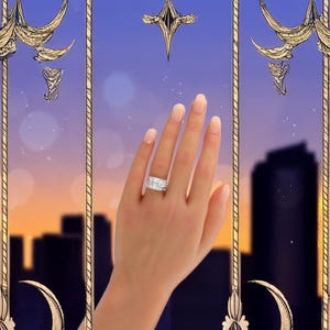Fine Platinum Diamond Cluster Engagement Ring, Size 6.5 US, N UK, EU 54, We Can Resize, Certificate & Layaway Available