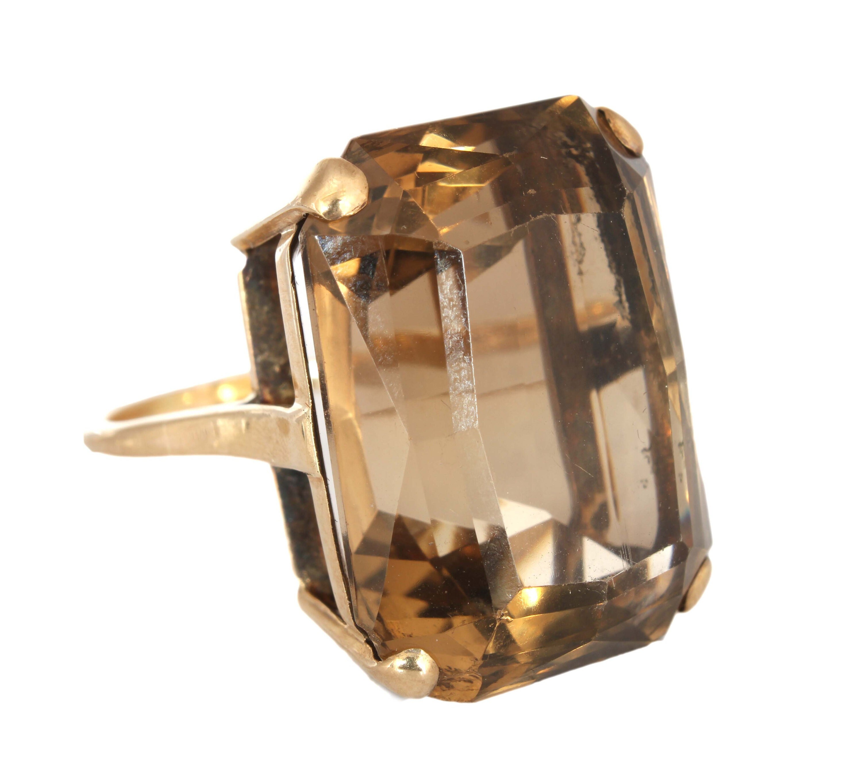 Gold Cocktail Ring - Etsy