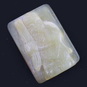 Antique Chinese Celadon Jade Pendant, Layaway Available