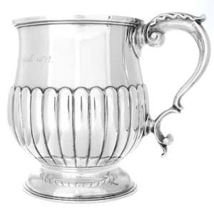 Antique Georgian Silver Tankard/Mug, Layaway Available