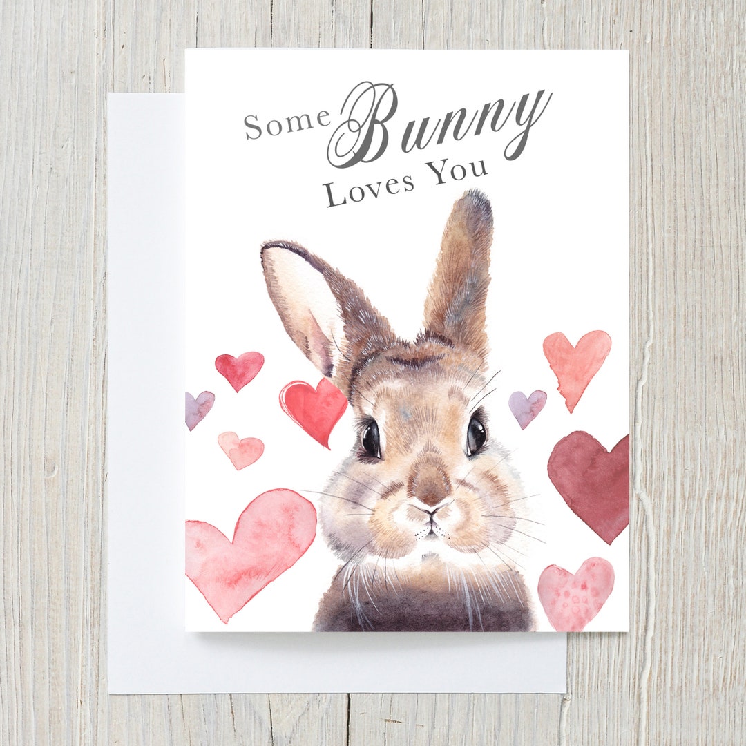 Bunny Greeting Card,