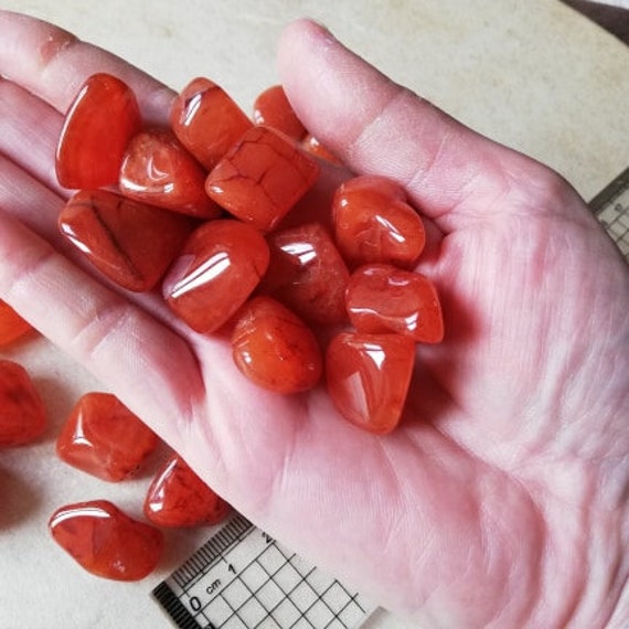Cornaline, Agate Orange, Cristal de Cornaline, Pierre Créativité, Pour L'énergie, Guérison Par Les C