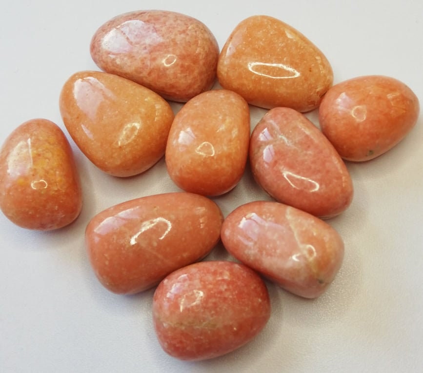 Calcite Orange 20 - 35mm, Cristal Tumbled, Crystal Healing, Healing Crystal