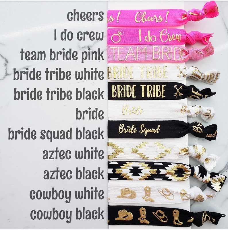 Mexico Bach Down To Fiesta Bachelorette Party DTF Fiesta Bachelorette Bachelorette Hair Ties Beach Bachelorette Bachelorette favor