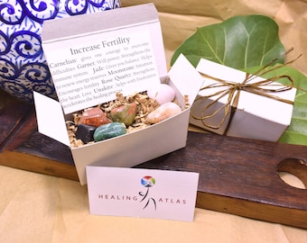 Fertility Crystals Kit: Hand-Picked Gemstones for Parenthood Journey