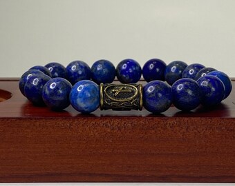 NAUTHIZ CHARM Custom Gemstone Bracelet Runes Charm Gemstone Bracelet Celtic Runes NAUTHIZ Bracelet, focus bracelet