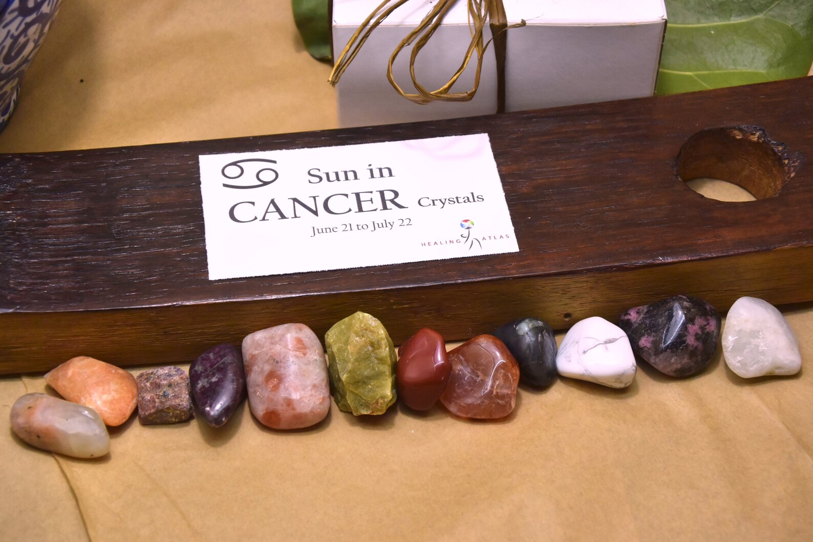 CANCER Zodiac Gemstone Kit Sun in Cancer Crystals Kit Cancer Etsy