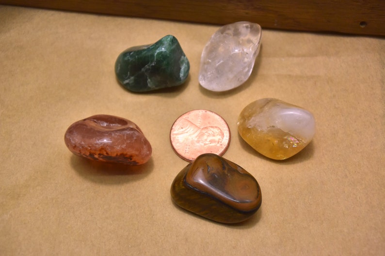 Abundance Gemstone Kit Abundance Crystals Kit Stones for Etsy Denmark