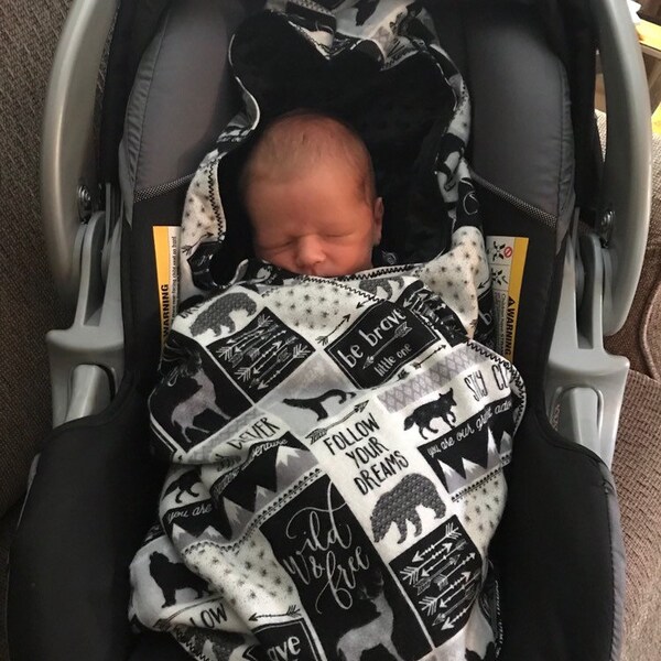 Car Seat Blanket Etsy