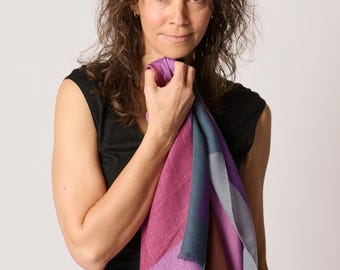 Albers Homage Art Scarf