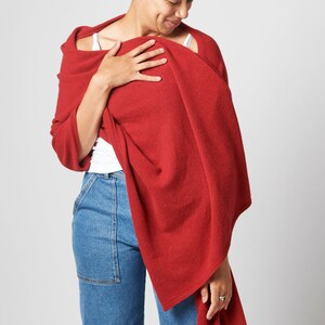 100% Cashmere Wrap - ROBUSTO! - Earth-Friendy Chic - Restocking NOW!