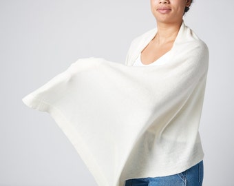 Ischia Resort Shawl - Smoothest Cotton/Merino Blend