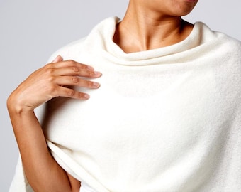 ROYAL ROMA PONCHO - 100% Cashmere