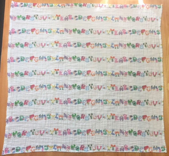 monsters inc muslin blanket