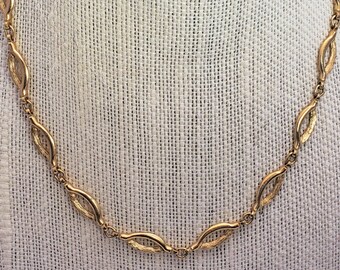 1 Heavy 14K Goldplated 24 Sara Coventry Open Link Signed Chains