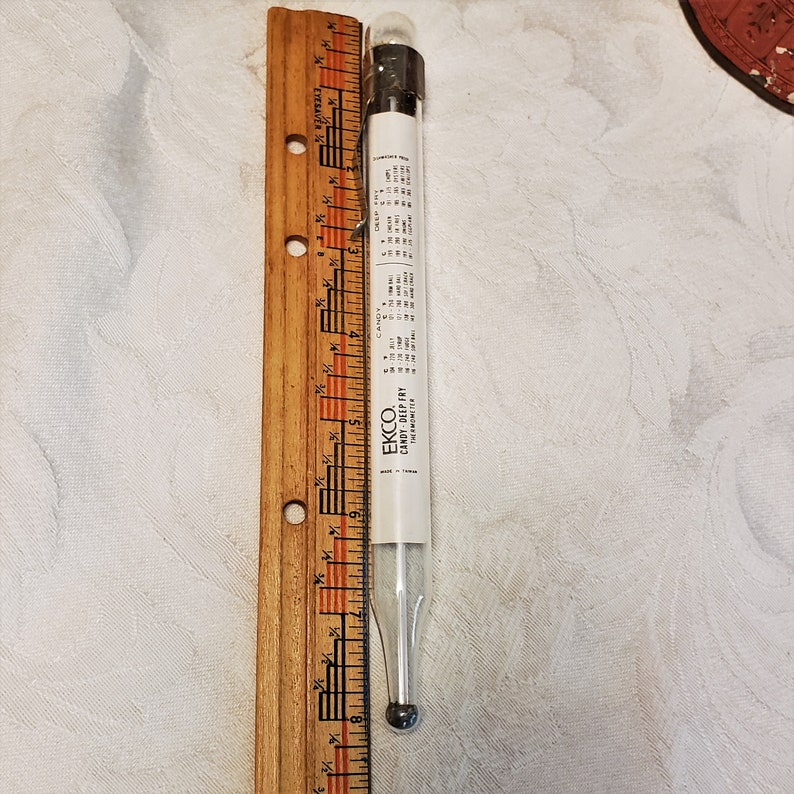 Vintage Thermometer EKCO Kitchen Tools Deep Fry Cooking | Etsy