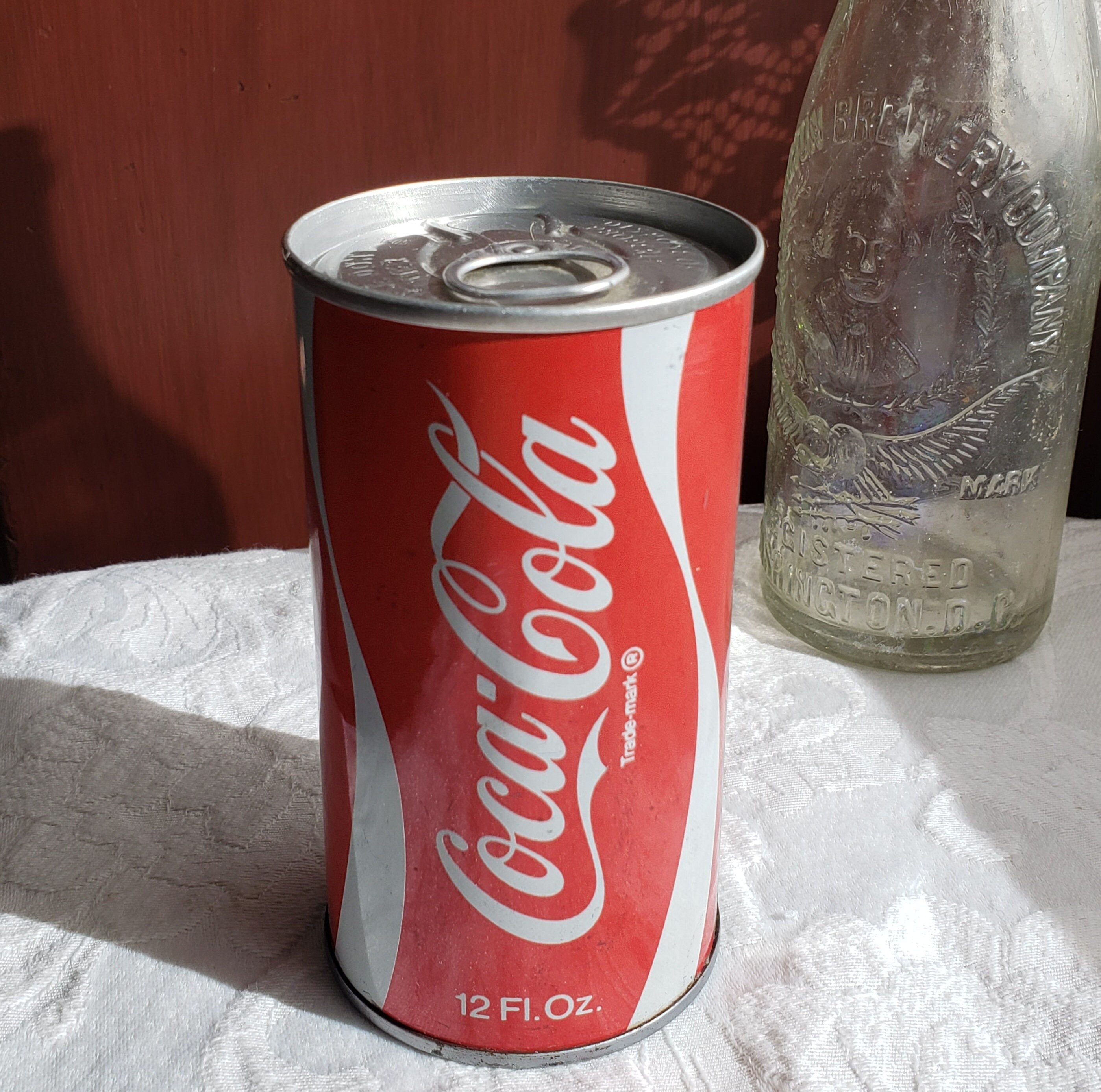 Vintage Coca Cola Can, Empty, Metal Coke Cans, 12 FL OZ, Mid Vintage Coca Cola Can, Empty, Metal Coke Cans, 12 FL OZ, Mid