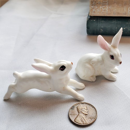 Mini Stuffed Animals Plush Bunny Rabbit Tiny Mouse Miniature Etsy