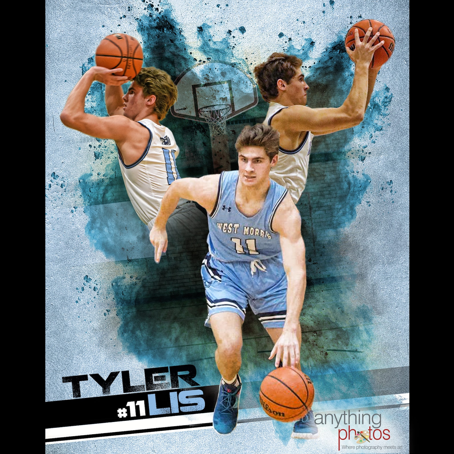 Custom Soccer Poster Collage for ANY SPORT team or athlete Etsy