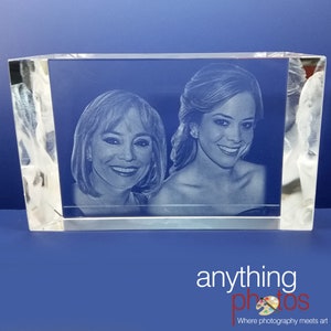 3D Crystal Prism with Personalized Laser Engraving 3 Dimensional Photo Crystal Photo image 6