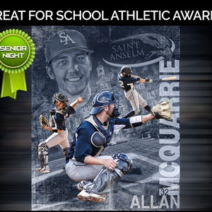 Baseball or ANY Sport Collage Design for team youth athlete image 5