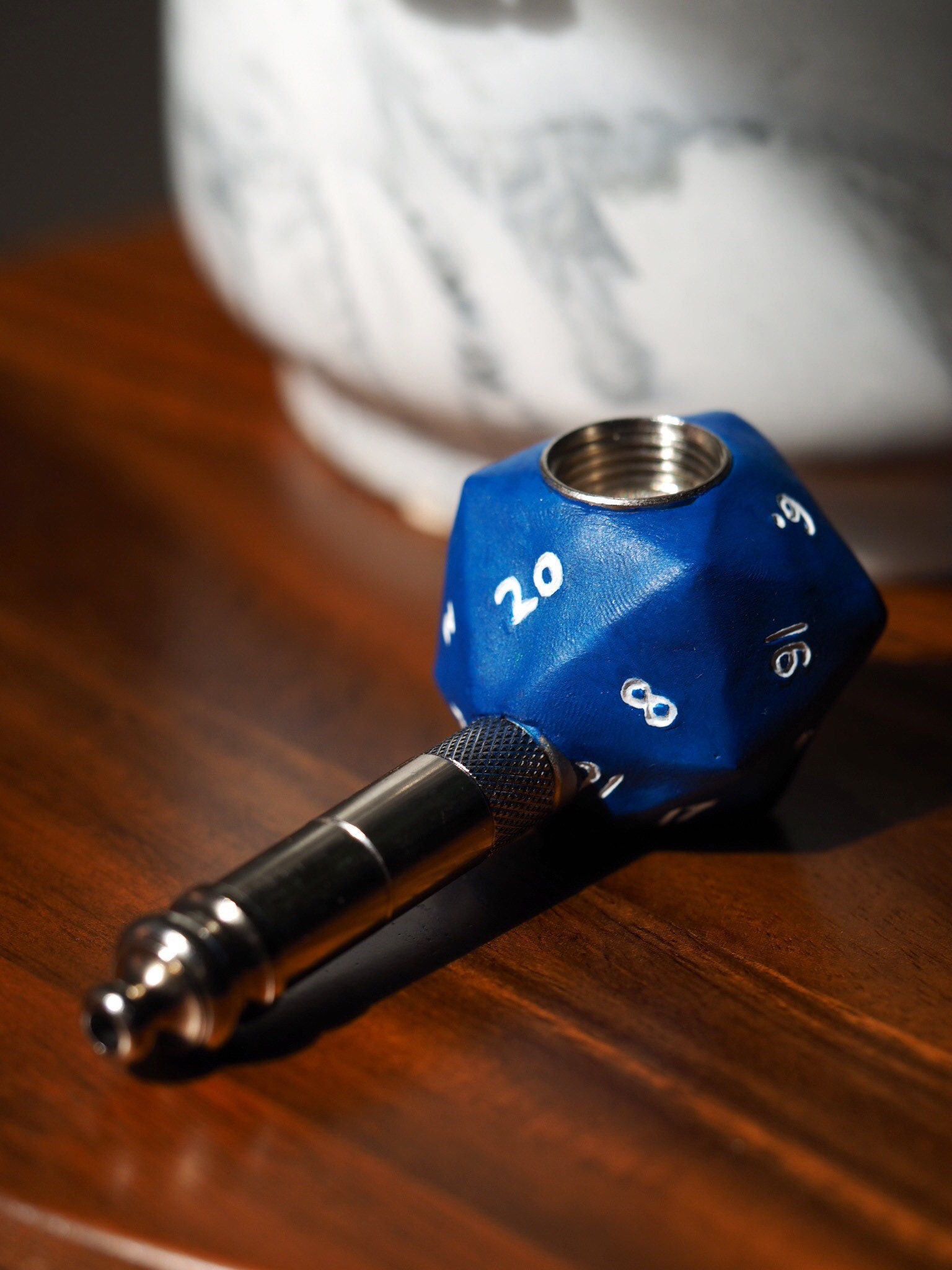 Dnd Dice Pipe D20 Sided Die Pipes Custom Sculpture Icosahedron Etsy UK