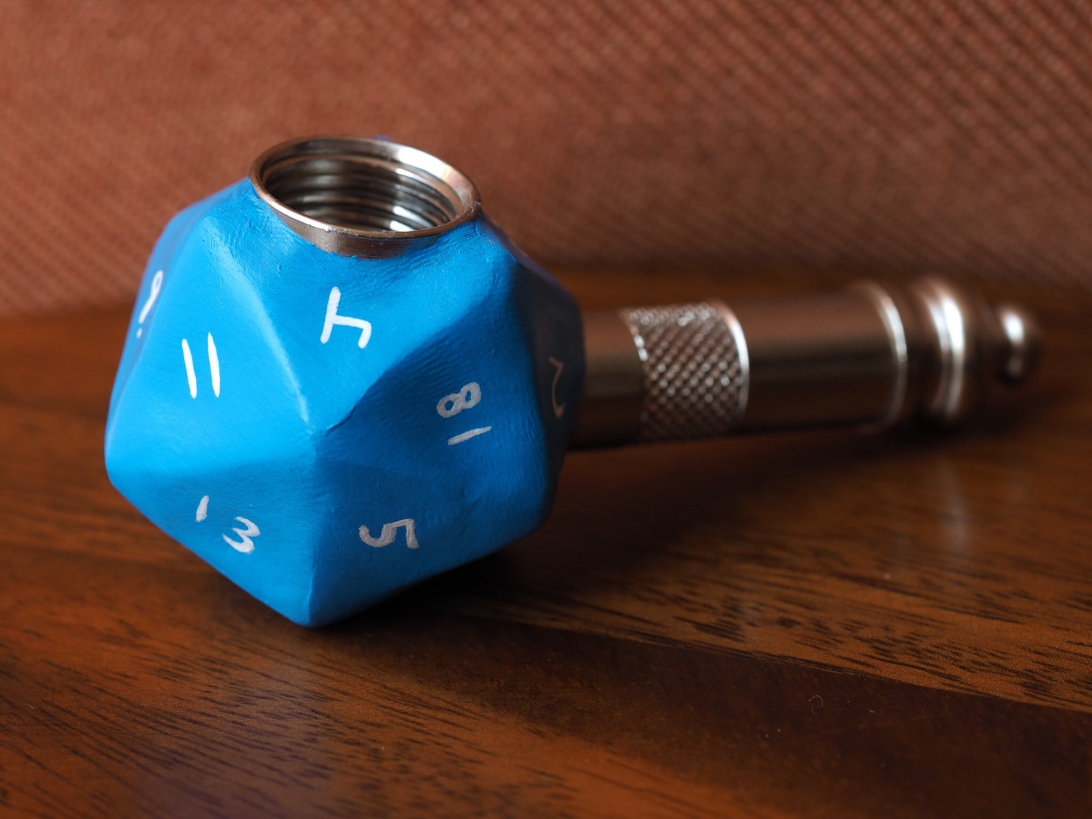 Dnd Dice Pipe D20 sided Die Pipes Custom Sculpture Icosahedron Etsy